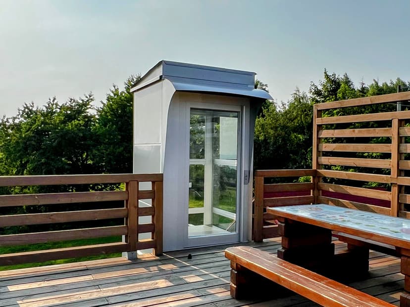 Outdoor Inclinator Outdoor Lift - A space-saving and smart solution - Kalea Lifts Global